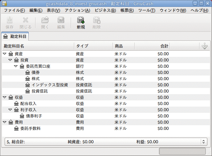 関心がある投資のセットアップ