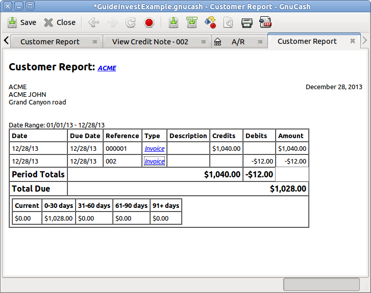 gnu cash for attorney iota account